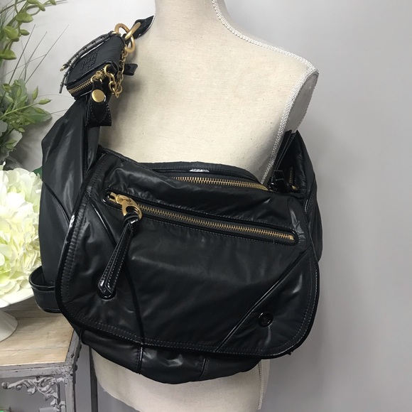 Juicy Couture Handbags - Juicy Couture Black Nylon Tote & Coin Purse